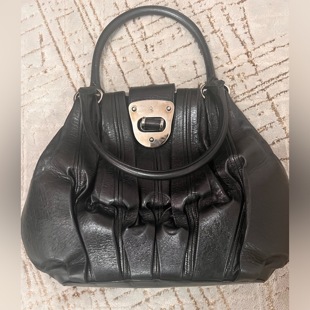 Alexander McQueen Vintage Leather Top Handle Bag